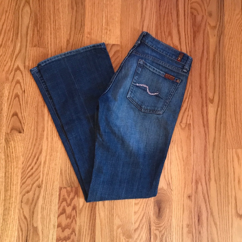 ✰ 7 for All Mankind Bootcut jeans Pink sequins
